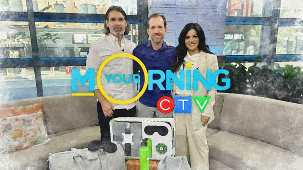 Getwell Goods founders discussing hospital care packages on CTV Your Morning