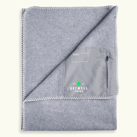 Multifunctional fleece blanket - Getwell Goods